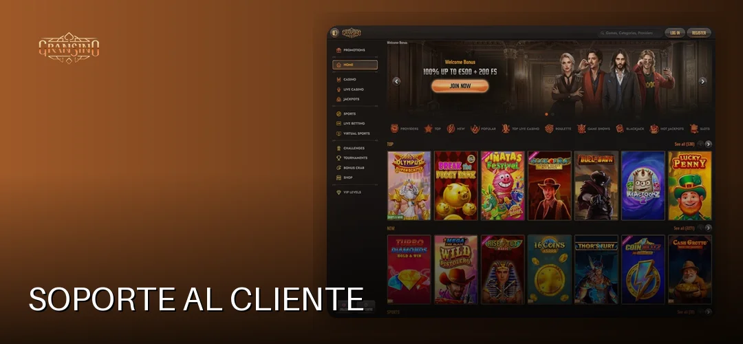 Soporte al cliente